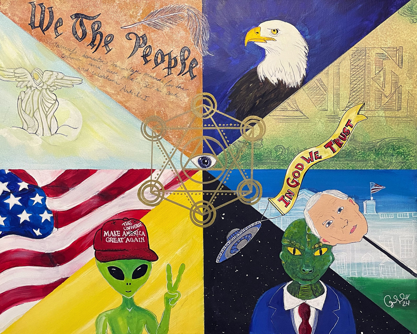 00012. Make the Universe Great Again Print