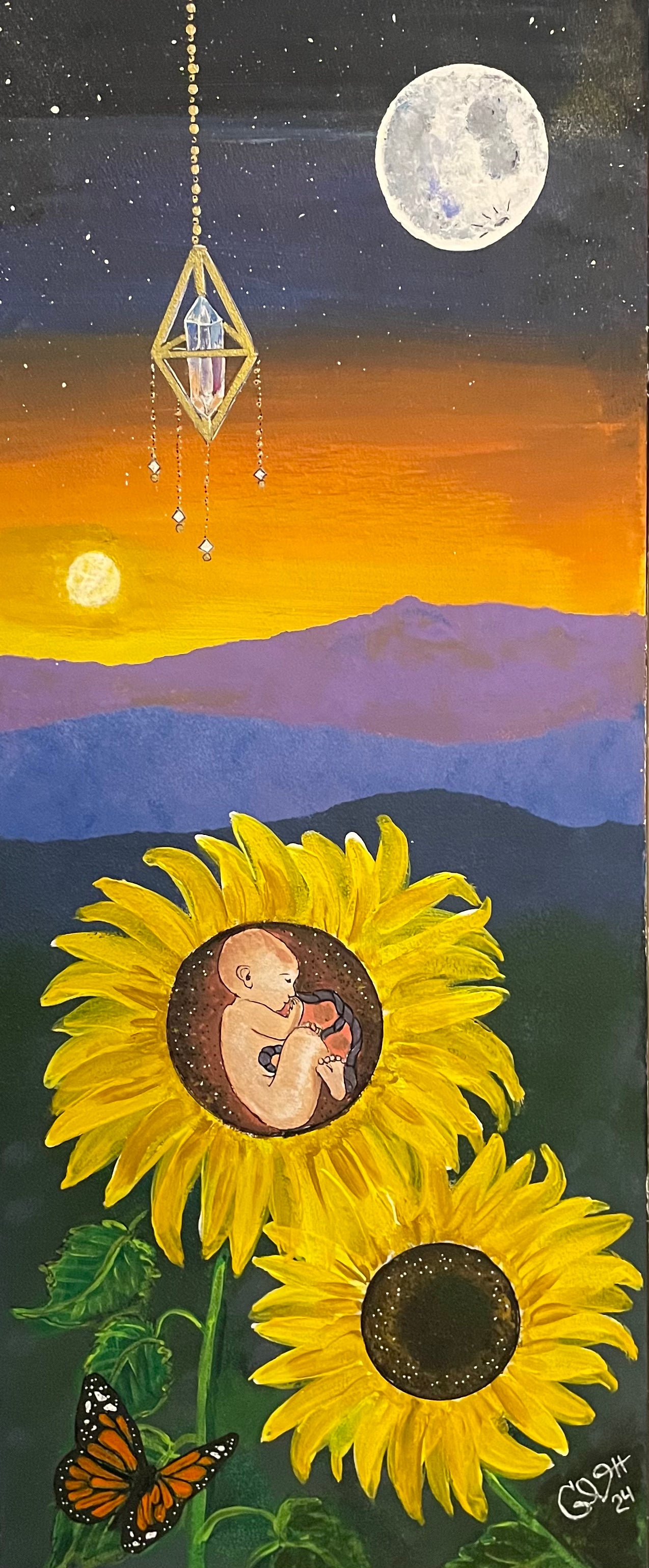 0002. “Sunflower of Life”