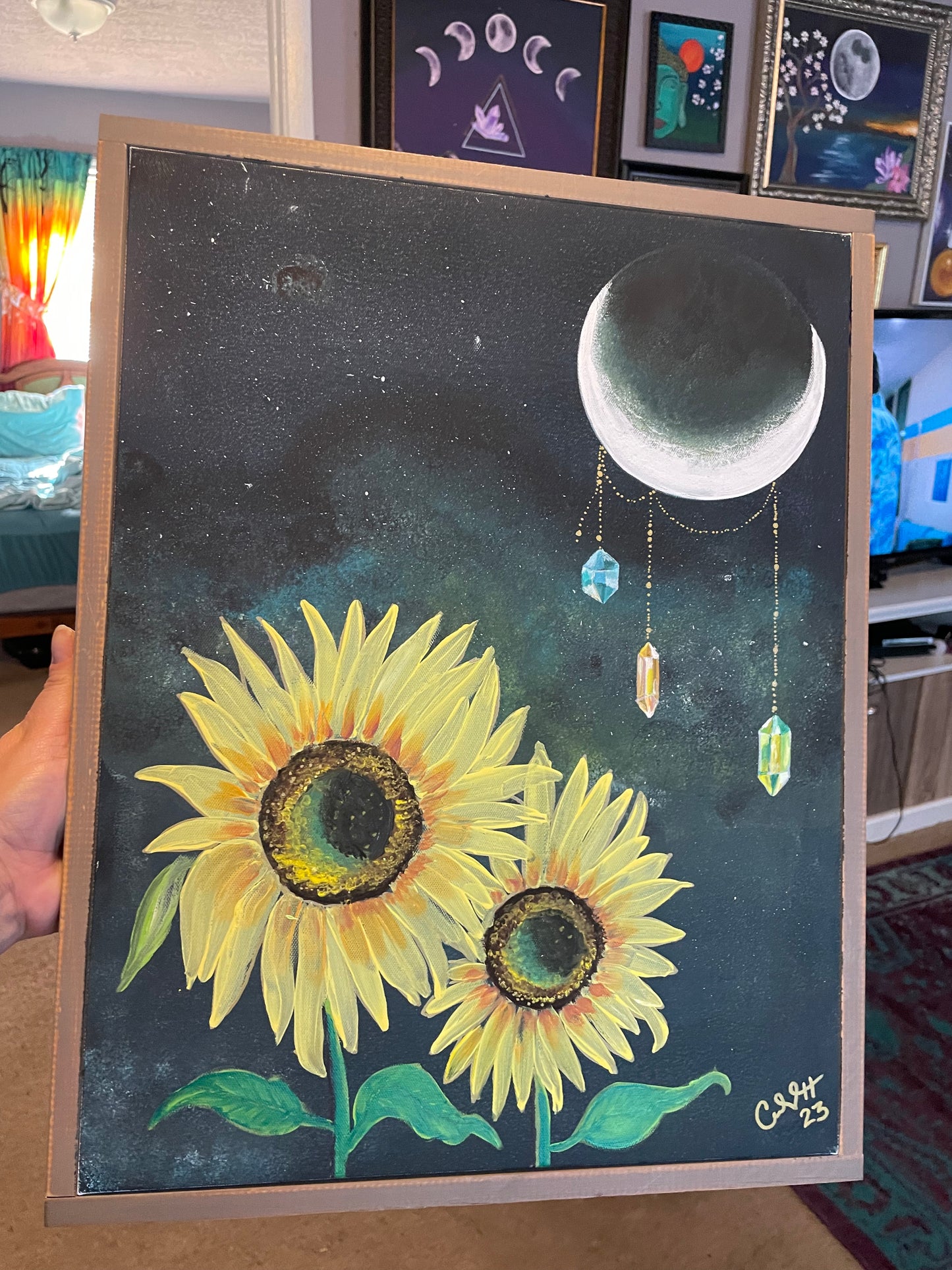 003. Sunflower Moonlight