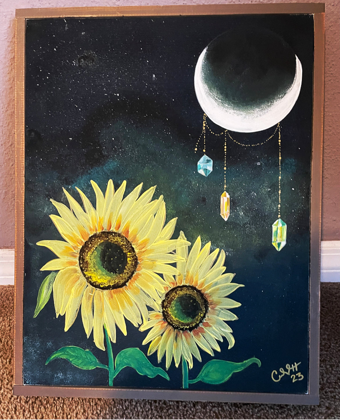003. Sunflower Moonlight