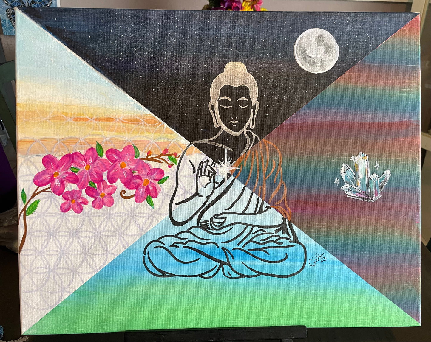 001. Multidimensional Buddha